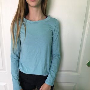 Blue sleep shirt